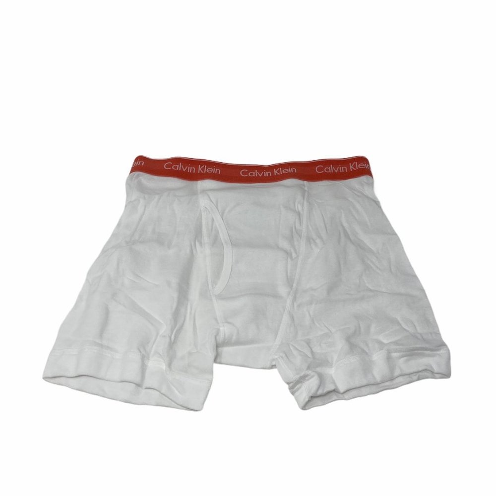 💖MEGA SALE💖🍃 Calvin Klein 3 Pack Cotton  Brief White Mens  S M NB4003-934 - Picture 7 of 9